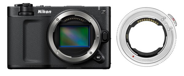 Nikon ZR + Megadap ETZ21 PRO+ AF-Adapter Nikon Z an Sony E-Mount Objektiv 