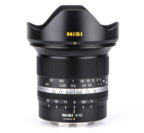 NiSi 15mm F4  Fujifilm X schwarz