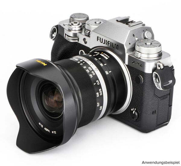 NiSi 15mm F4  Fujifilm X schwarz