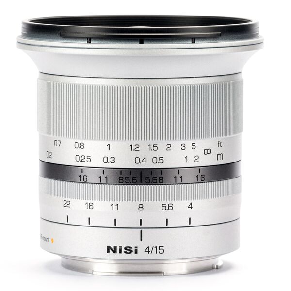 NiSi 15mm f/4 Pearl White Limited Edition   Sony FE-Mount