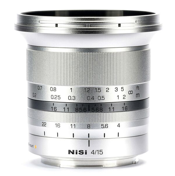 NiSi 15mm F4  Sony E silber
