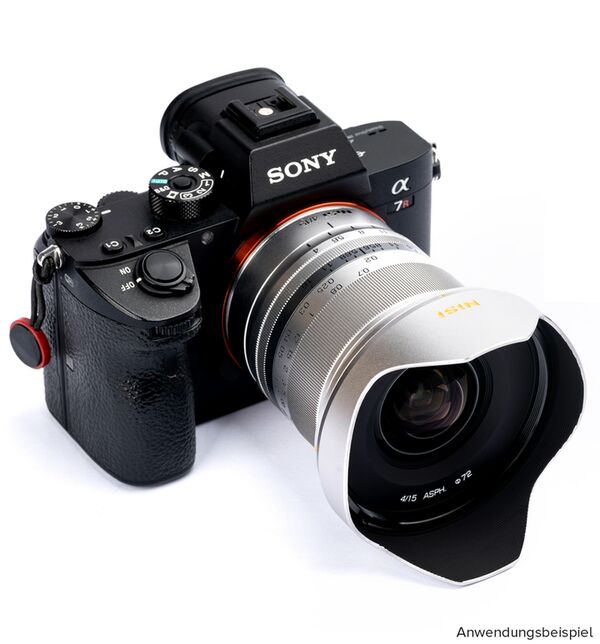 NiSi 15mm F4  Sony E silber