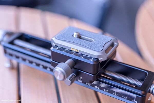 NiSi A-65G Arca Schnellkupplungsplatte  grau