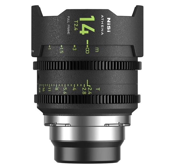 NiSi ATHENA PRIME 14mm T2.4 Cinema Lenses (ohne Drop-In-Filter)  E-Mount