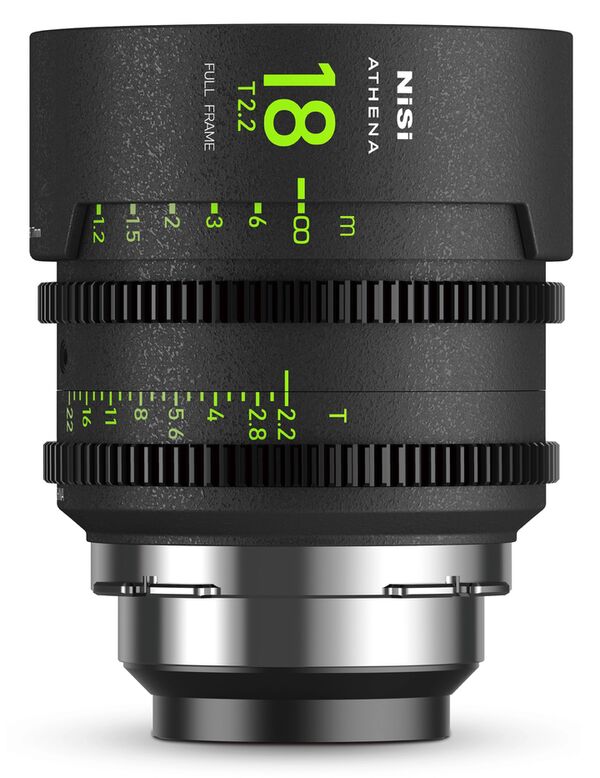 NiSi ATHENA PRIME 18mm T2.2 Cinema Lenses  Canon RF