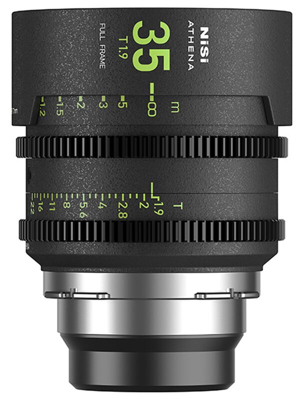 NiSi ATHENA PRIME 35mm T2.4 Cinema Lenses (ohne Drop-In-Filter)  G-Mount