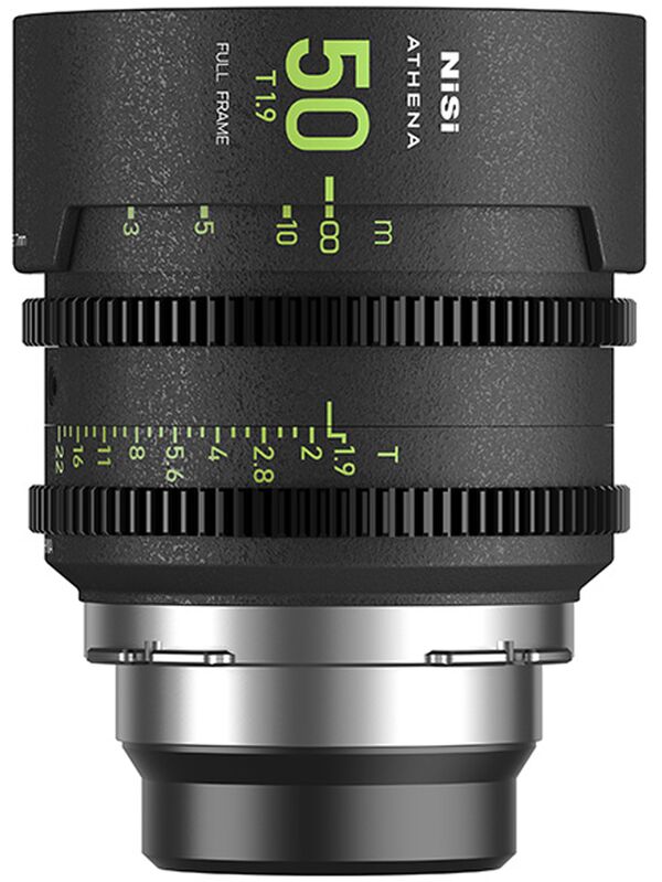NiSi ATHENA PRIME 50mm T1.9 Cinema Lenses (ohne Drop-In-Filter)  G-Mount