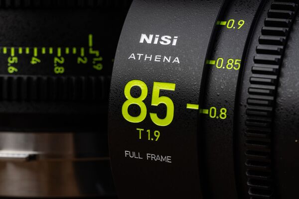 NiSi ATHENA PRIME 85mm T1.9 Cinema Lenses  Canon RF