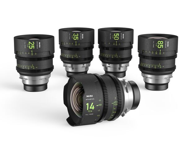 NiSi ATHENA PRIME Cinema Lens-Kit für  RF-Mount