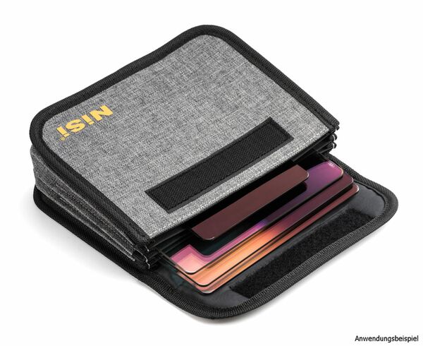 NiSi Filter Tasche weich (für bis zu 4 100x100mm oder 100x150mm Filter) 