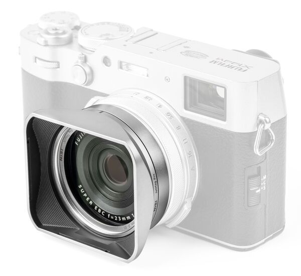 NiSi JetMag Pro Lens Hood Kit für Fujifilm X100  silber
