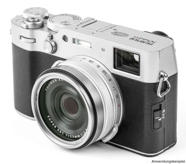 NiSi JetMag Pro Lens Hood Kit für Fujifilm X100  silber