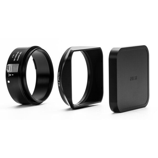 NiSi Jetmag Pro Lens Hood Kit für Ricoh GR4 (49mm Adapter, Lens Hood, Abdeckung) 