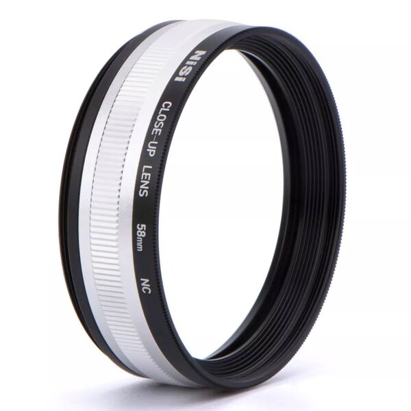 NiSi Nahlinse 58mm, Dioptrien: +5 (inkl. Adapterringe 52mm und 49mm + Tasche) 