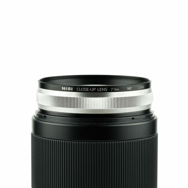 NiSi Nahlinse II 77mm, Dioptrien: +5 (inkl. Adapterringe 72mm und 67mm + Tasche) 