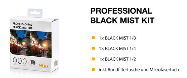 NiSi Professional Black Mist Kit  82mm