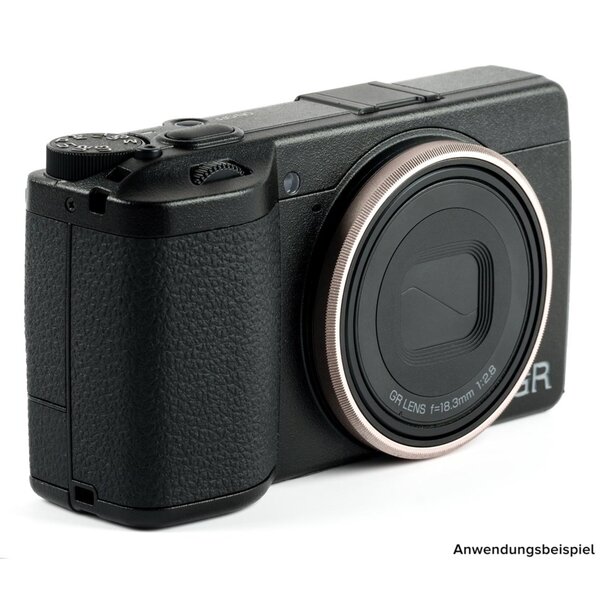 NiSi RING Cap Kit für Ricoh GR IV  Royal Blau, Titanium Grau