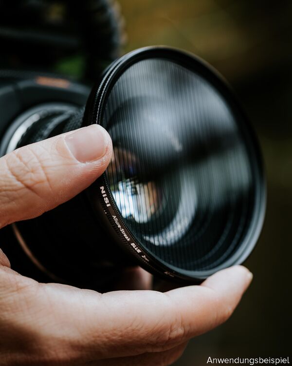 NiSi Streifenfilter Blau 2mm  72mm