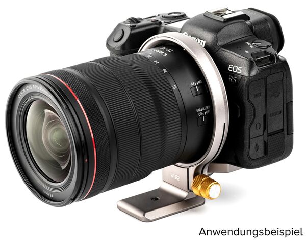 NiSi Wizard Bracket (Arca-Swiss kompatibel) Kompatibel mit allen Objektiven, deren Durchmesser kleiner als 82mm ist, für DSLM Kameras  W-82M