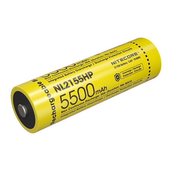 Nitecore 21700 Akku, 5500mAH, NL2155HP 