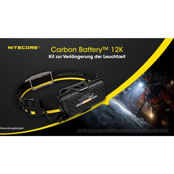 Nitecore Carbon Battery™ 12K Extension Kit 
