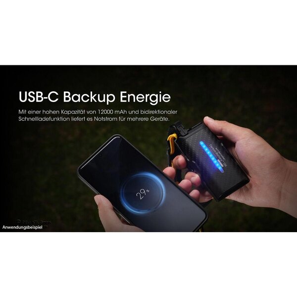 Nitecore Carbon Battery™ 12K Extension Kit 