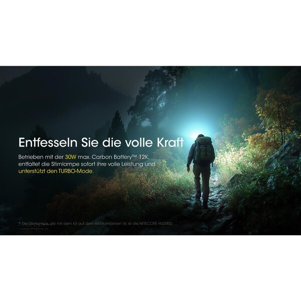 Nitecore Carbon Battery™ 12K Extension Kit 