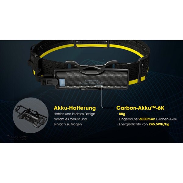 Nitecore Carbon Battery™ 6K Extension Kit 