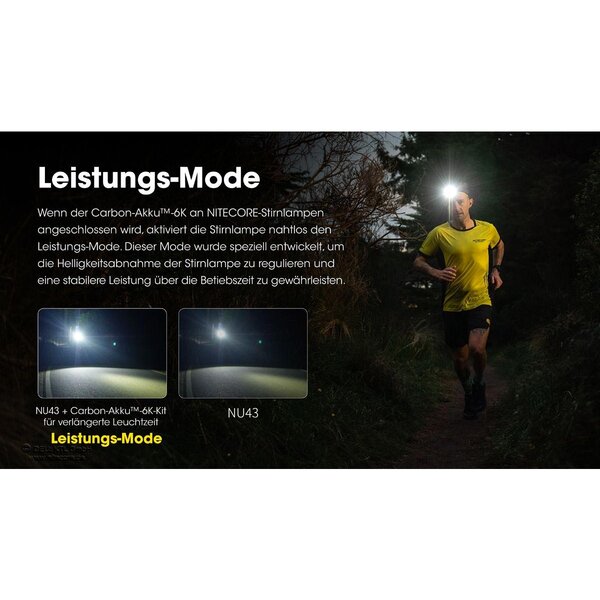 Nitecore Carbon Battery™ 6K Extension Kit 