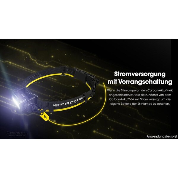 Nitecore Carbon Battery™ 6K Extension Kit 