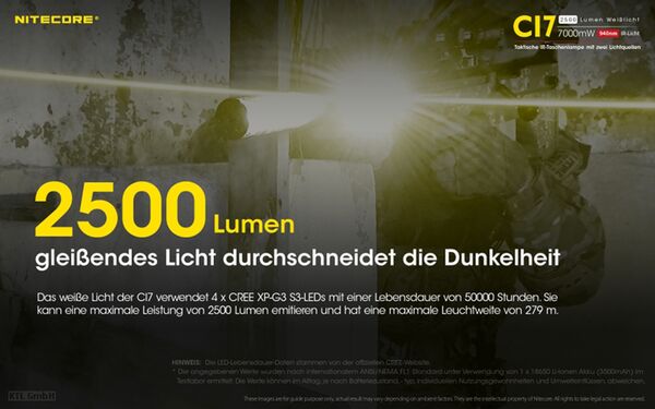 Nitecore Chameleon CI7 