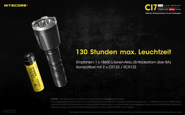 Nitecore Chameleon CI7 