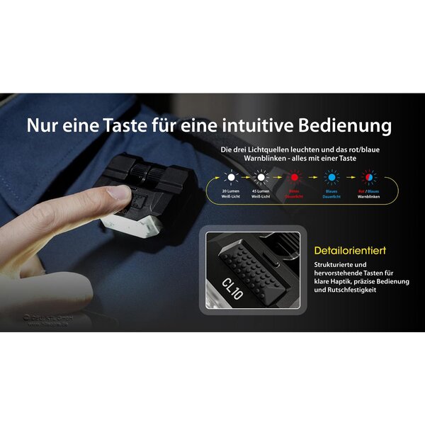 Nitecore Clipleuchte CL10 