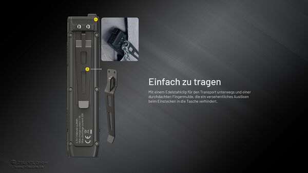 Nitecore EDC27 Uhi - 3100 Lumen 