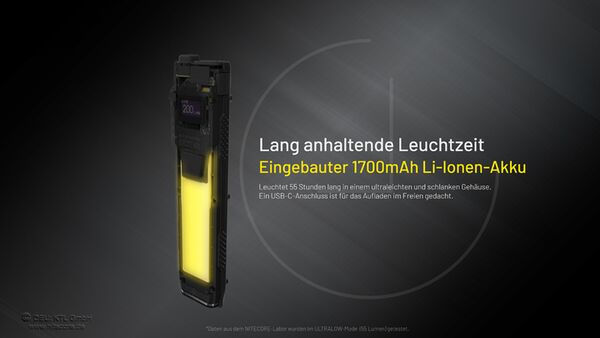 Nitecore EDC27 Uhi - 3100 Lumen 