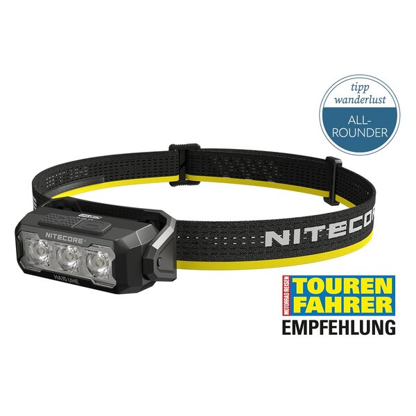 Nitecore HA15 UHE - 400 Lumen, NL1411R 