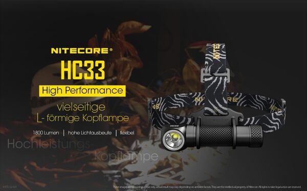 Nitecore HC33 