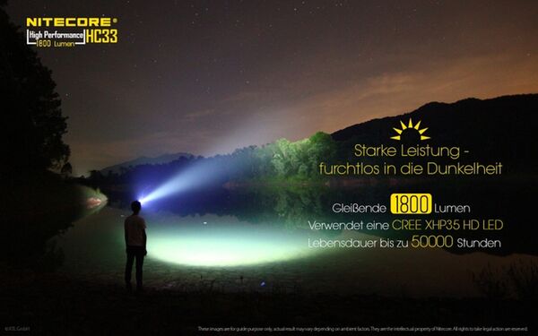Nitecore HC33 