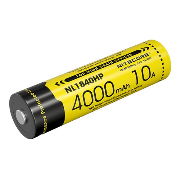 Nitecore Li-Ion Akku 18650, 4000mAh  NL1840HP