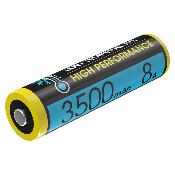 Nitecore Li-Ion Akku Typ 18650 - 3500mAh LTHP, Low Temperature 