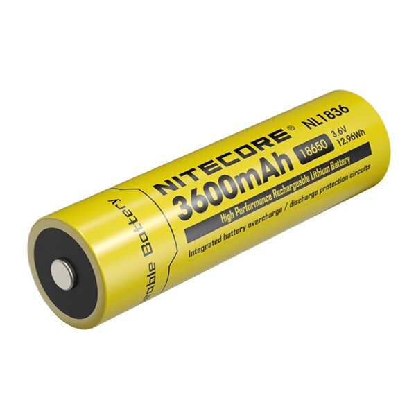 Nitecore Li-Ion Akku Typ 18650 - 3600mAh  NL1836