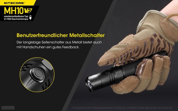 Nitecore MH10 V2 - 1200 Lumen 