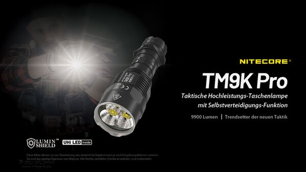 Nitecore NC-TM9KPRO - 9900 Lumen 