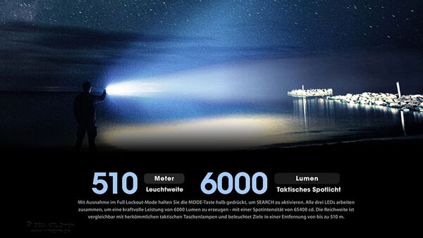 Nitecore NC-TM9KPRO - 9900 Lumen 