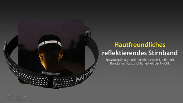 Nitecore Nitecore NU30 - schwarz, 500 Lumen 