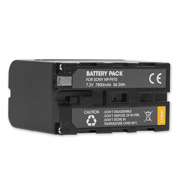 Nitecore NP F970 battery pack 7800mAh 56.2Wh  Sony NP-F970