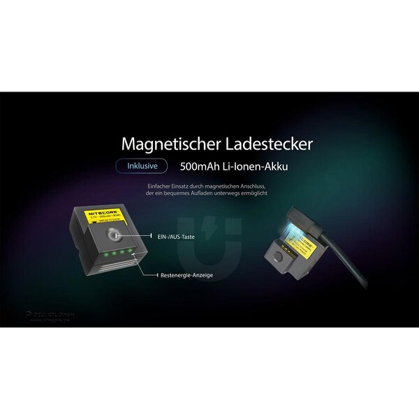 Nitecore NPL25, schwarz 