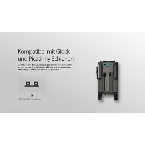 Nitecore NPL25, schwarz 