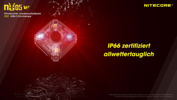Nitecore NU05 V2 - USB-C 