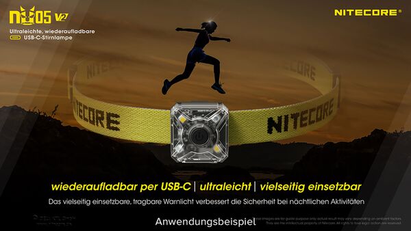 Nitecore NU05 V2 - USB-C 